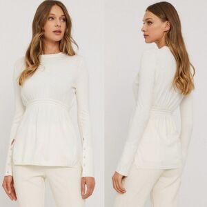 STEFANEL Italian Yarn Pelpum Top